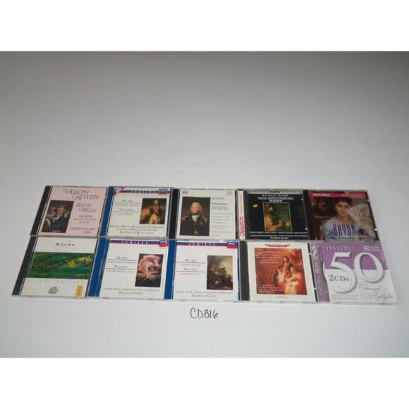 Haydn 10 CD Lot Piano Orchestra Symphony Concerto Collection -0618CD816 - Picture 1 of 3